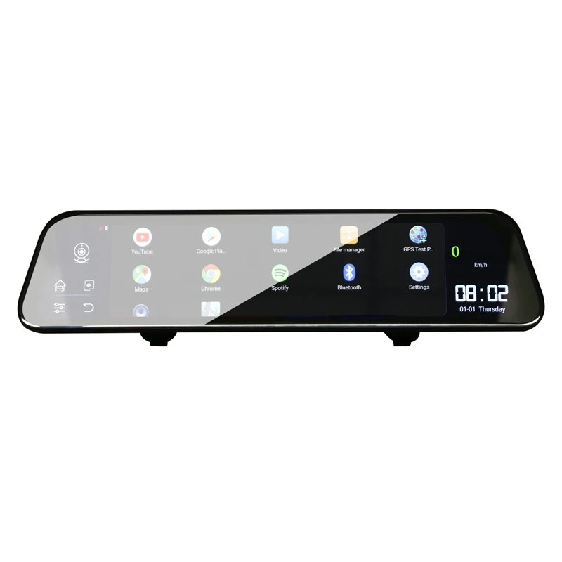 12 Inch Android 8.1 Adas Dash Cam Car Dvrs Camera Gps Navi Bluetooth Fhd Video Recorder 4G Wifi Dvr Mirror | Автомобили и