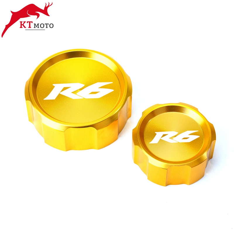 Для Yamaha YZF-R6 YZF R6 YZFR6 2010-2021 2019 CNC алюминиевая задняя и передняя Крышка Резервуара