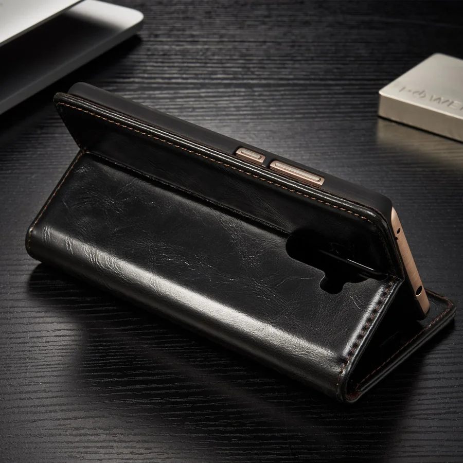 Кожаный чехол CaseMe для Huawei mate 9 роскошный флип с отделением карт кошелек Mate9 P20 P30 Pro