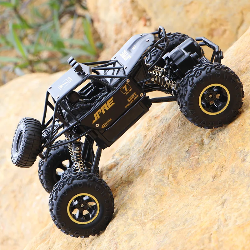 37 см RC автомобиль 4WD 2 4 ГГц восхождение автомобиля 4x4 двойные двигатели Bigfoot