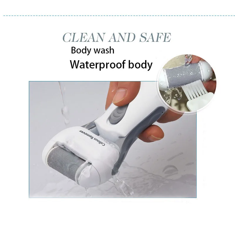 Электрический Уход за кожей ног мозоли омертвевшей кожи треснувший сухой мощный