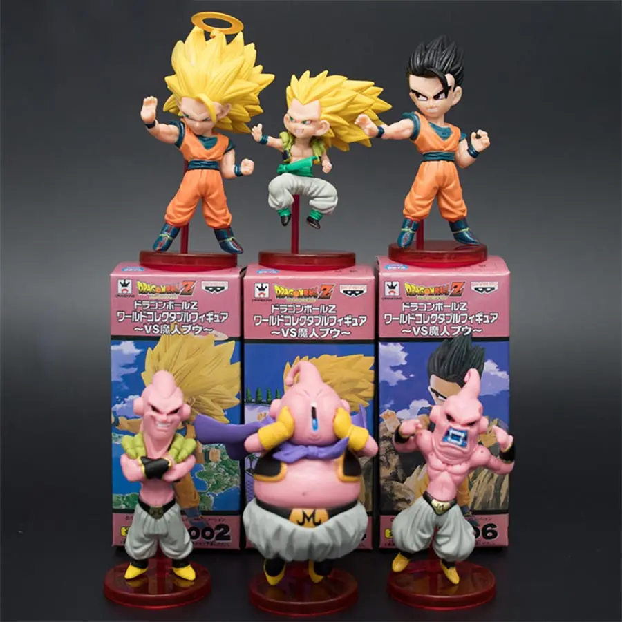 Dragon Ball Z фигурка Saiyan Son-Goku 6 Stile мини-модель Majin мальчиков Игрушка ПВХ Модель Аниме