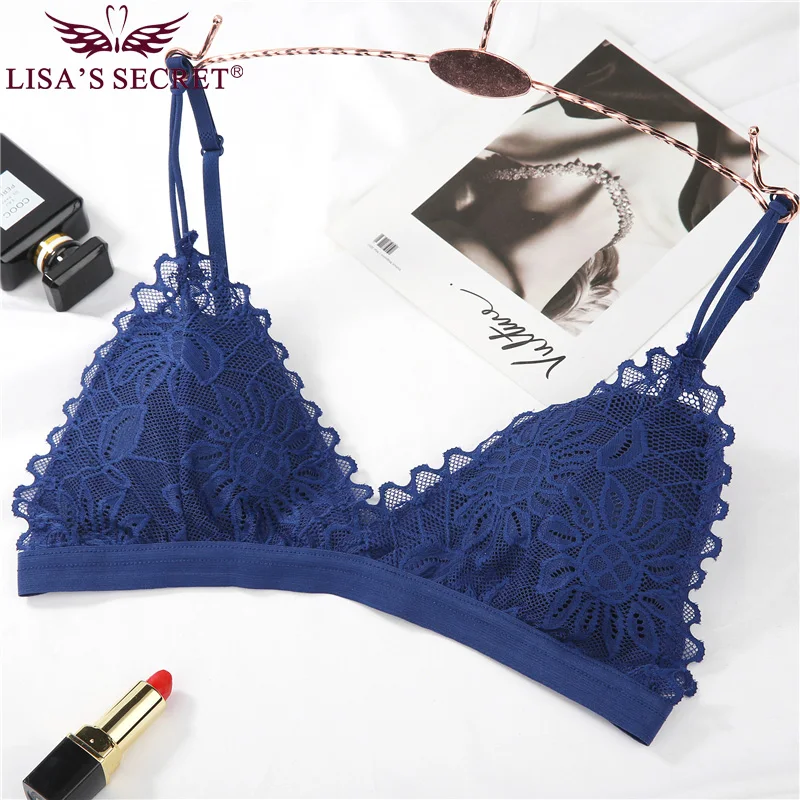 Бюстгальтер треугольный с мягкими чашечками для девочек пикантное нижнее белье