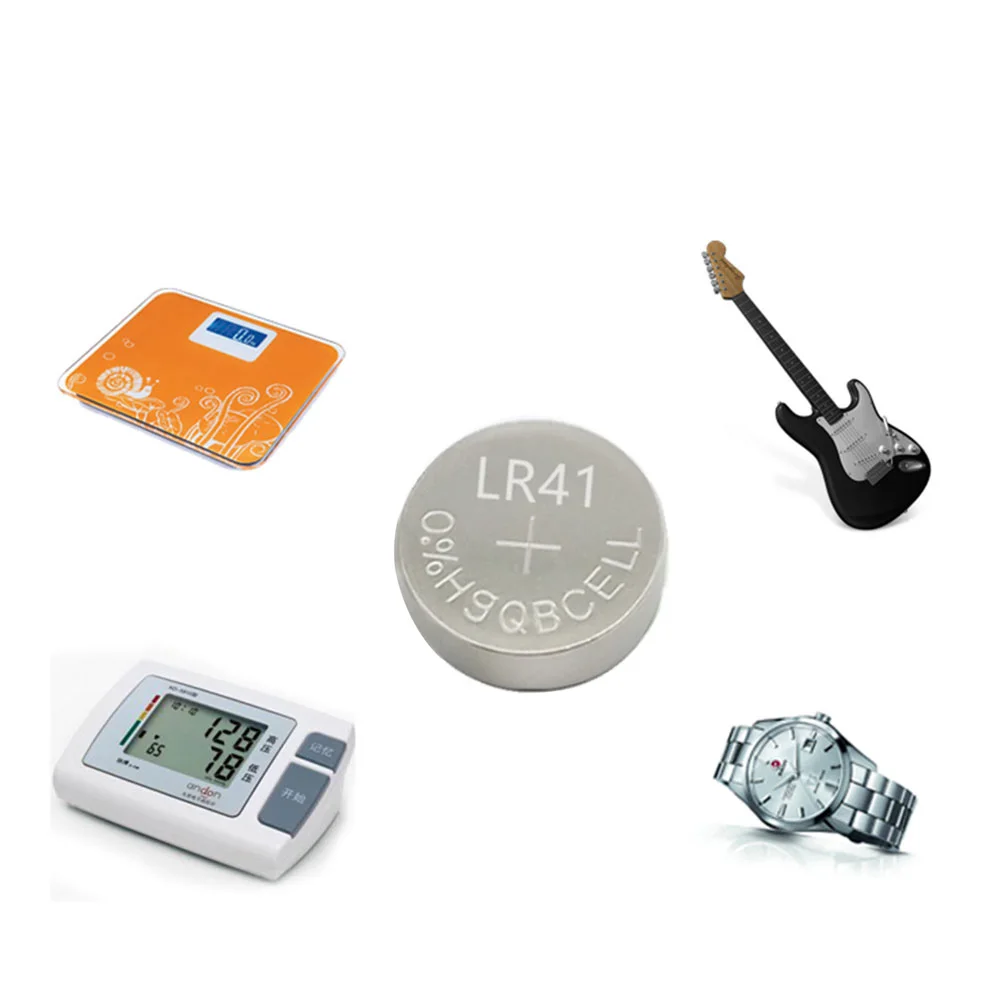 

Cheap 100PCS/Lot LR41 AG3 SR41W 392 192 GP192A LR736 Button Watch Battery Cell Cion Batteries for Flashlights,toys,watches