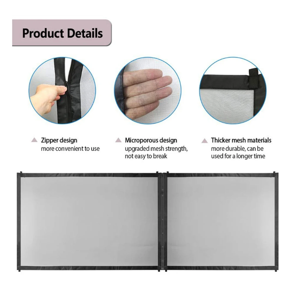 Переносное ограждение для собак складной корпус ворот защитная сетка домашняя