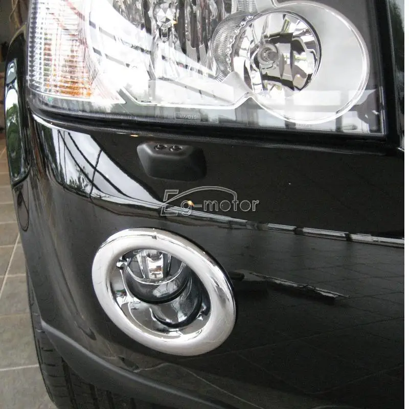 Парные Хромированные Кольца для противотумансветильник р подходят Land Rover Freelander 2