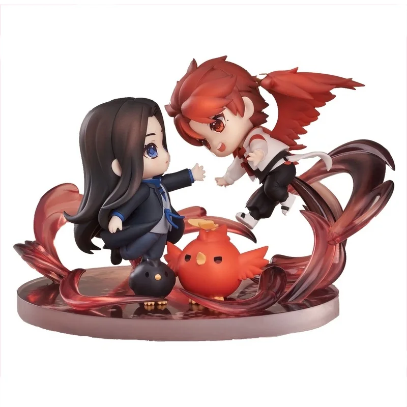 

Pre-Sale Raging Fire Sheng Lingyuan Xuan Ji Anime Figure Q Version 10Cm Kawaii Cartoon Doll Collectibles Pvc Model Ornaments Toy