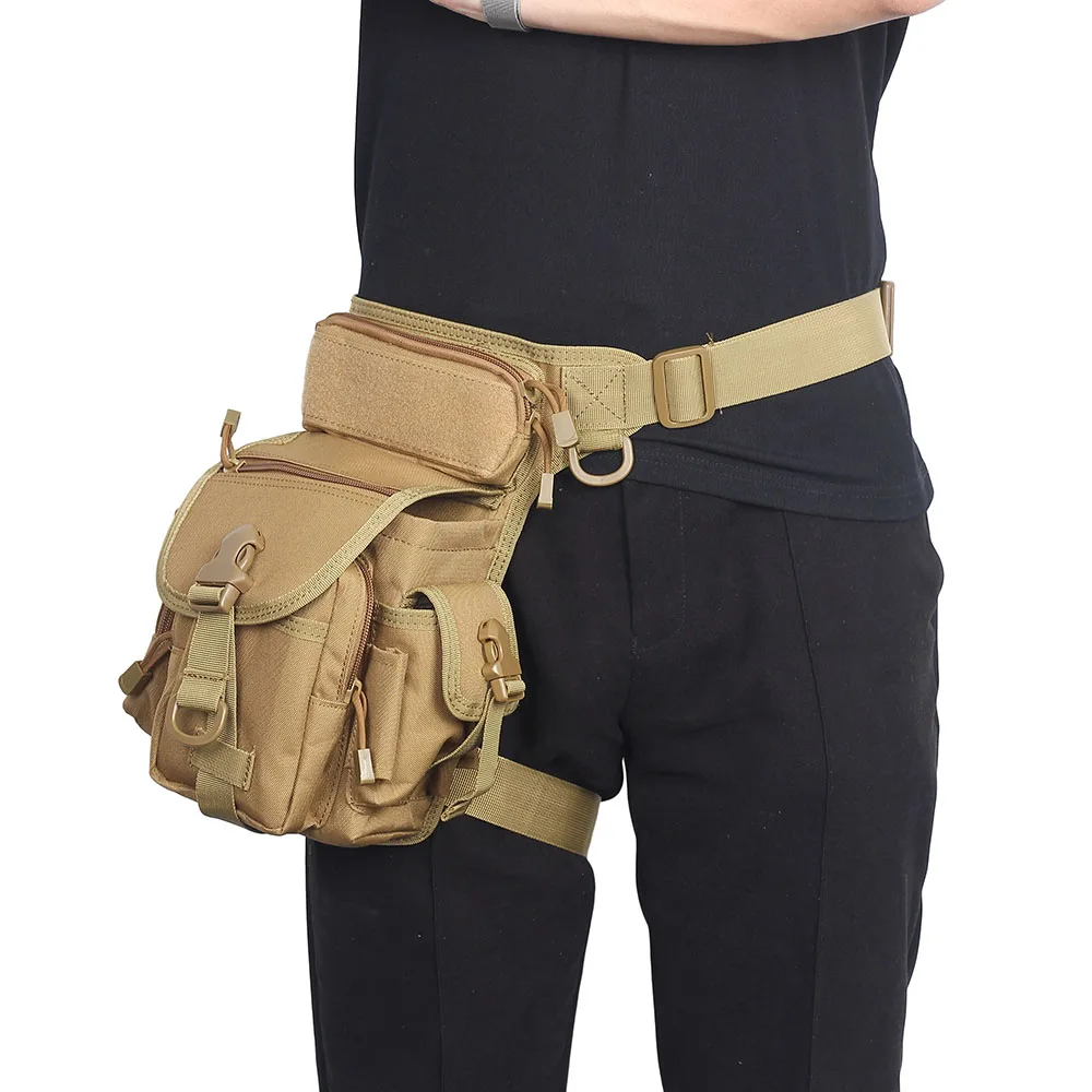Тактическая Сумка на талию Molle Drop Leg Pack военная утилита БЫСТРОРАЗЪЕМНАЯ EDC сумка