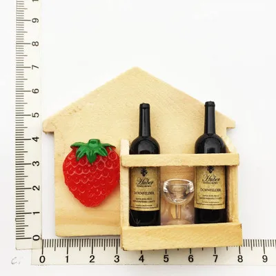 Магнитная наклейка на холодильник для домашнего декора клейкие заметки машина