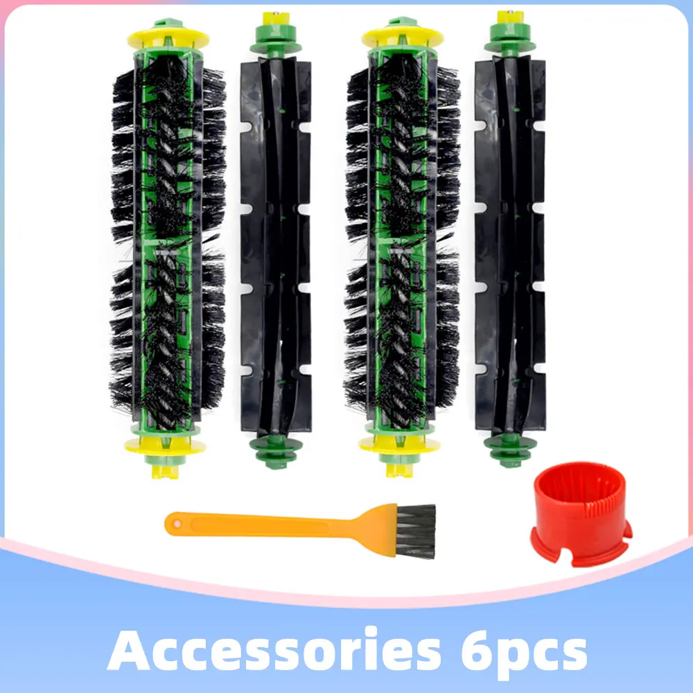 

Replacements Flexible Beater Brush Fit for iRobot Roomba 500 Series 520 530 540 550 560 Household Robotic Vacuum Cleaner Parts