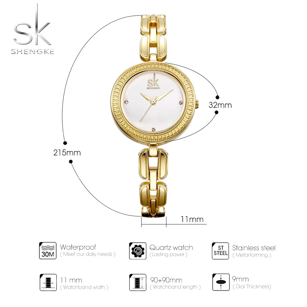 Shengk                  Reloj Mujer