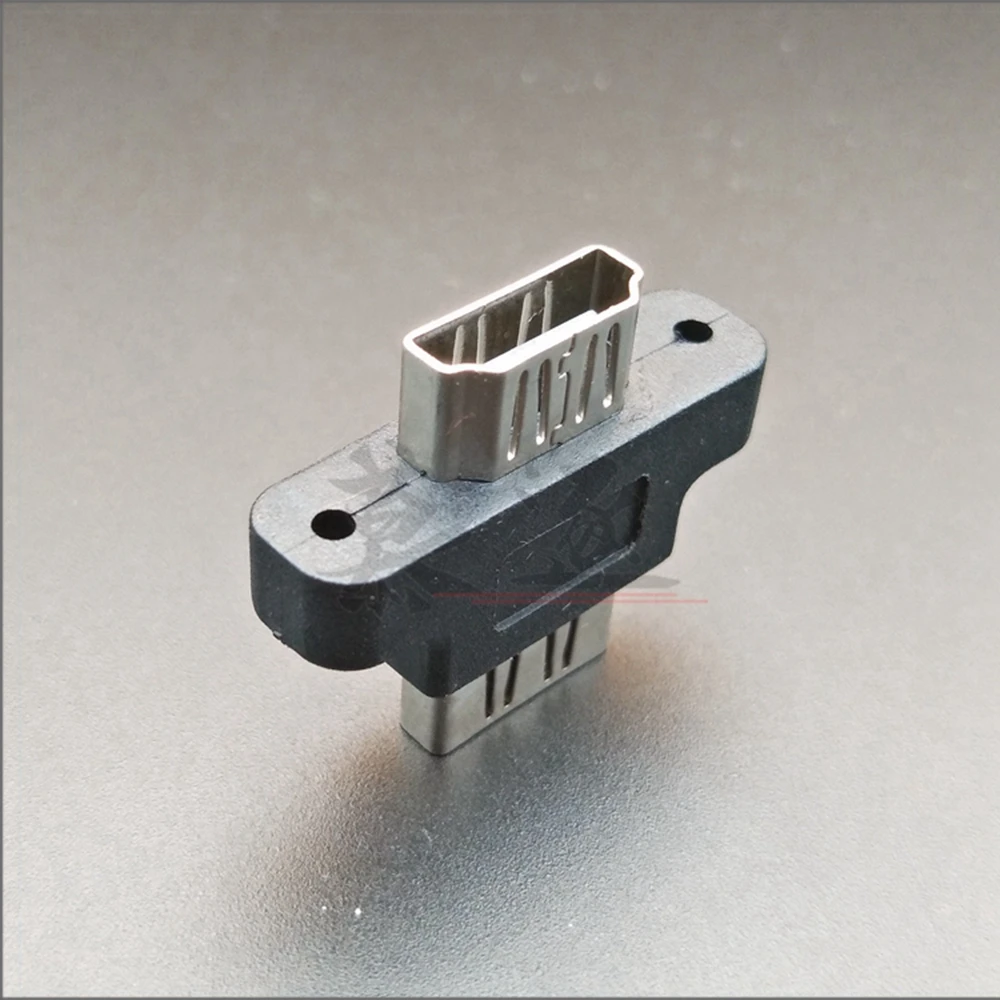 HDMI совместимый разъем Мама мама F/F с винтовыми отверстиями Удлинительный адаптер