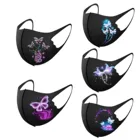 1 шт. детская маска бабочки Тканевая маска для лица Пылезащитная дышащая маска для рта Реалистичная искусственная маска для косплея