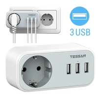 european power strip usb travel office home mulit plug outlets expander usb charging station wall socket mini size adapter