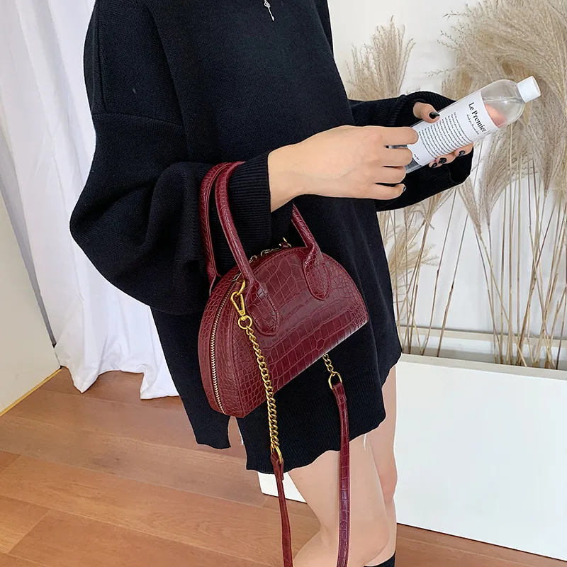 Youda Модная стильная женская полукруглая хозяйственная сумка большой вместимости