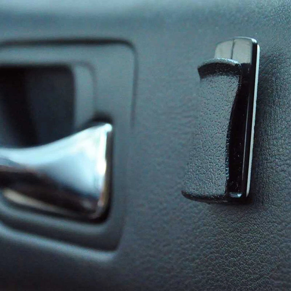 

2Pcs Auto Car Interior Dashboard Stickers Card Paper Handbags Holder Clips Black Accessories For Card Glasses Handbags