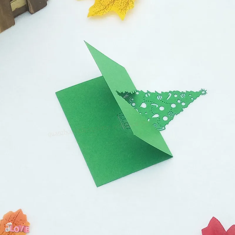 100 шт. лазерная резка форма дерева Рождественская вечеринка Свадьба Таблица