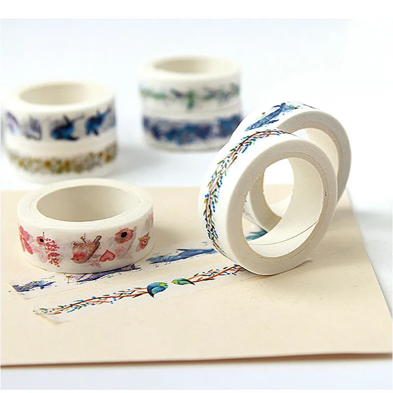 Новая мультяшная Васи-лента клейкая лента Сакура практичная Милая красочная