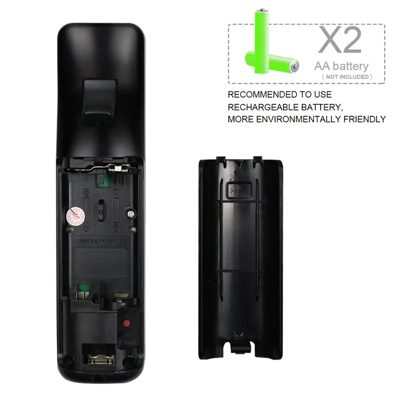 2 в 1 пульт дистанционного управления Nunchuk Combo Встроенный MOTION PLUS для kingd для wii контроллер с защитный силиконовый чехол