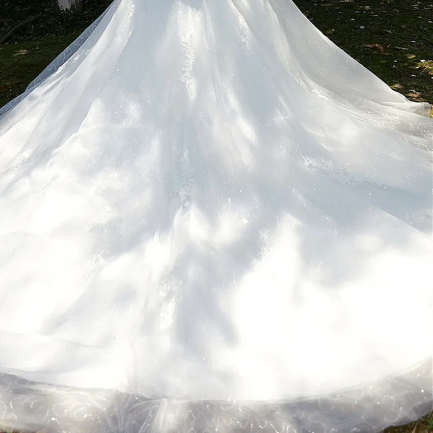 

Simple Wedding Dress 2020 Plus Sequined Bride Dress Elegent Off The Shoulder Wedding Gowns A Line Vestido De Noiva Vestido De