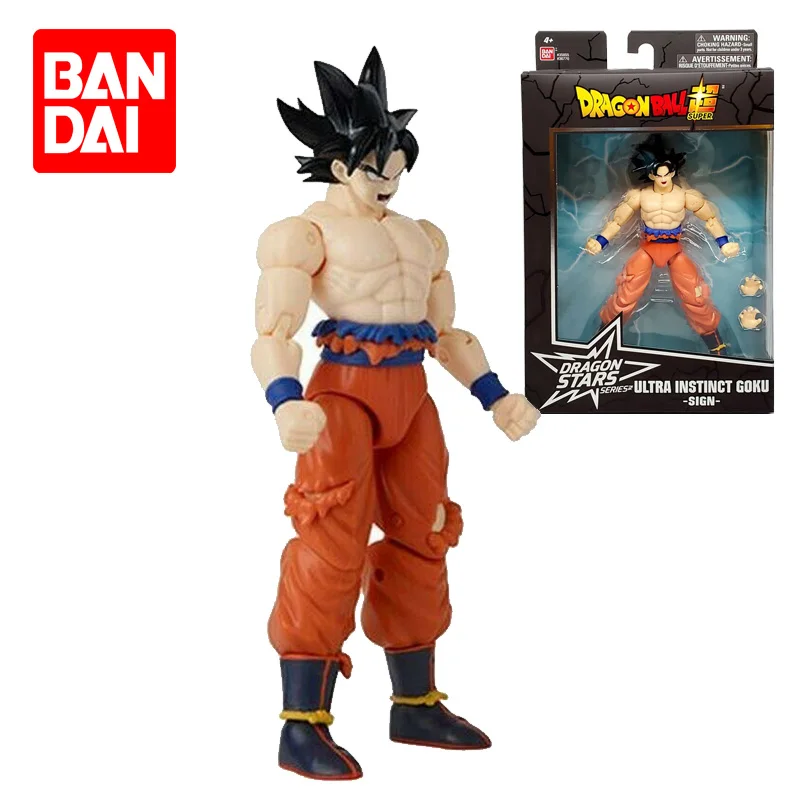 

Bandai Original Dragon Ball Z Super Saiyan Ultra Instinct Goku Sign Dragon Star Series Anime Action Figure Collection Model Toys