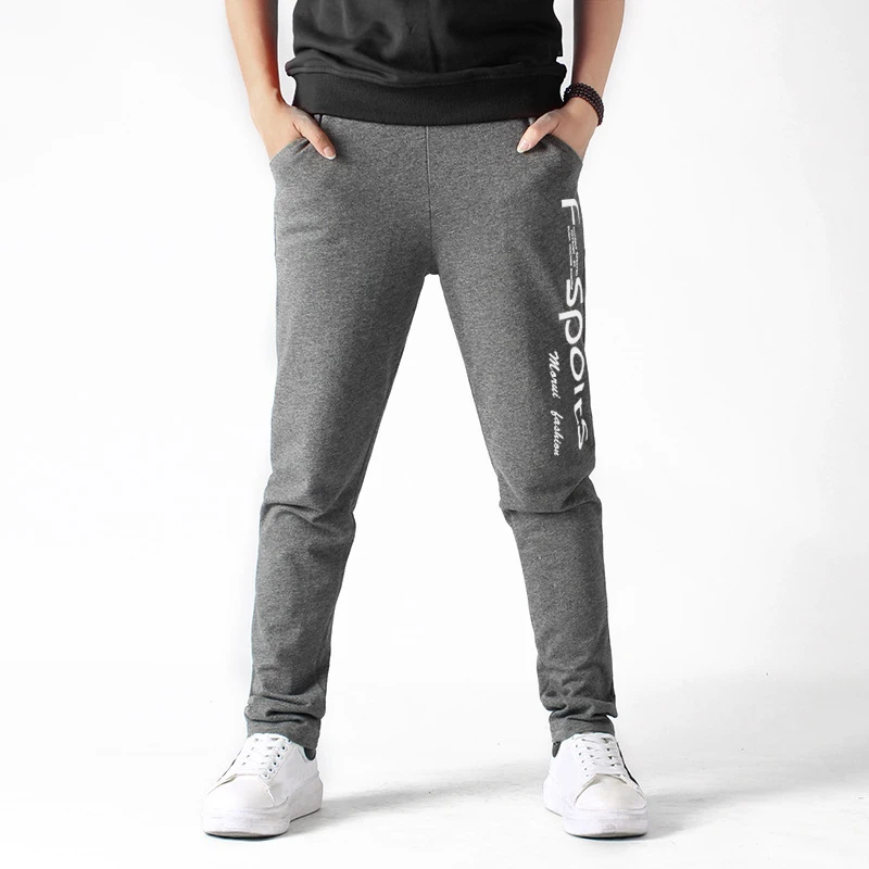 Брюки для мальчиков-подростков хлопковые спортивные штаны повседневная одежда