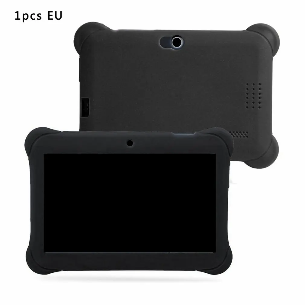 

Q88 детский планшет 7-дюймовый четырёхъядерный планшет с разрешением 1024*600 экран 512M + 8 Гб Двойная камера с силиконовым рукавом