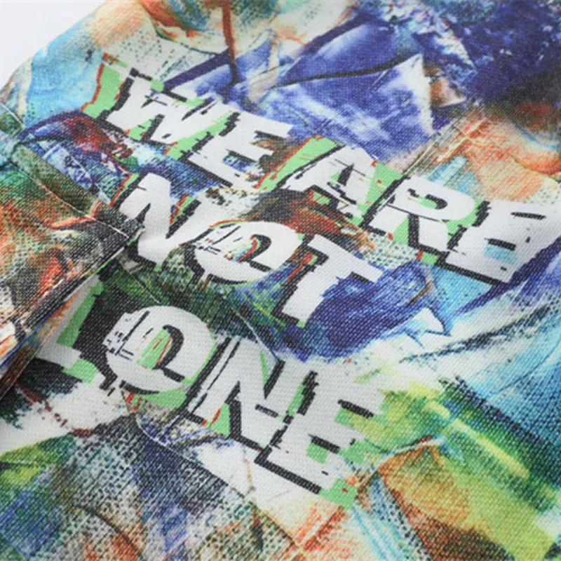 

Streetwear Sweatpants Men Women Graffiti Pattern Printed Punk Joggers Korean Fashion Sports Trousers Men Kpop Sports Harem Pants