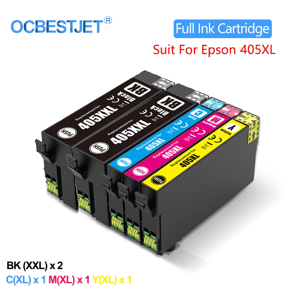 

405XL 405XXL Compatible Ink Cartridge For Epson WF-3820 WF-3825 WF-4820 WF-4825 WF-4830 WF-7840 WF-7830 WF-7835 Use For Europe