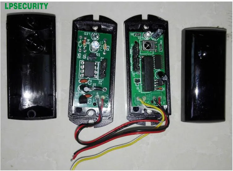 

Hoge Kwaliteit 4 Kanaals Frequentie Aanpassing Ir Fotocel Single Beam Deur Motion Sensor Alarm
