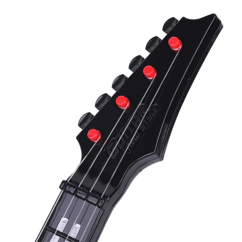 neue ankunft lustige elektrische gitarre spielzeug feuer rock band musik e gitarre musik instrumente pädagogisches spielzeug kinder geschenke fre
