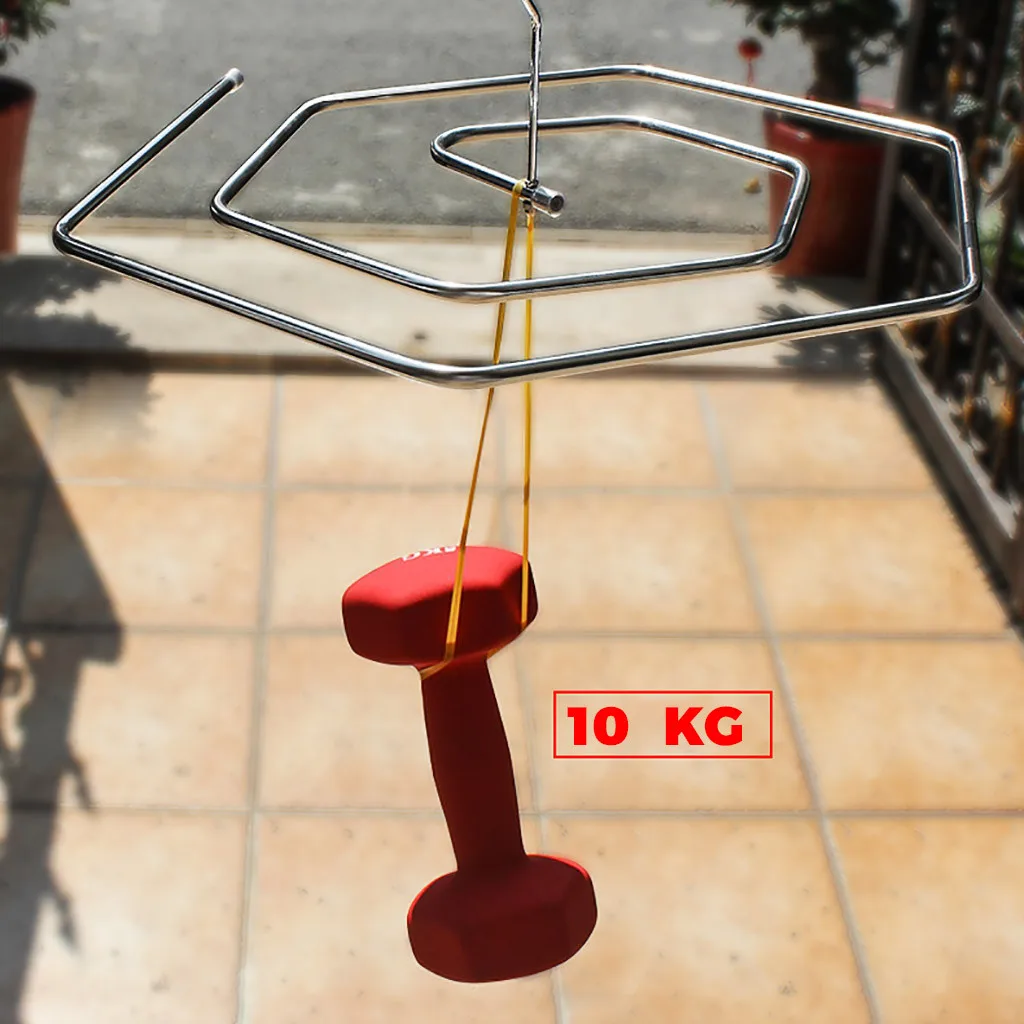 Спиральная вешалка для ткани простыни одеял металлическая сушилка | Дом и сад