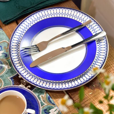 Кофейная чашка и блюдце в европейском стиле черные чайные чашки позолоченные