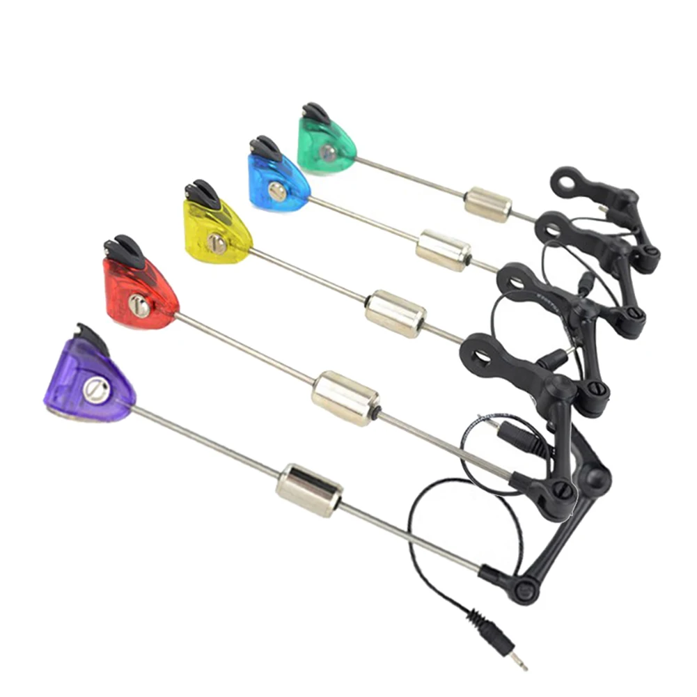 

Carp Fishing Bite Alarm Hangers Illuminated Drop Off Chain Indicator New Lightweight Portable Waterproof Bite Alarm Clip Pesca