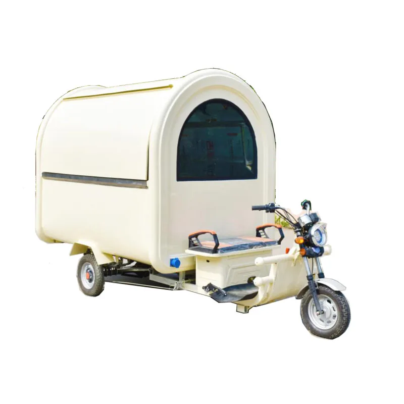 Трехколесный велосипед Стиль грузовик для кофе еды мобильный киоск продуктов