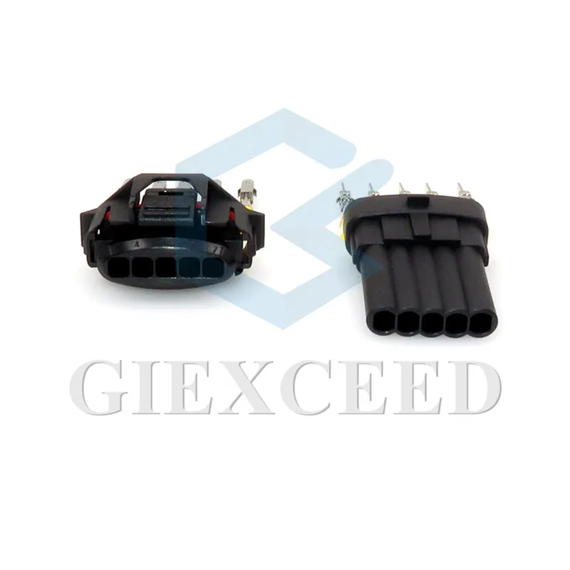 2 Sets 5 Pin 1928403738 Automotive MAF BSK Oxygen Sensor Plug Common Rail Injector Crankshaft Position Socket For Bosch | Автомобили и