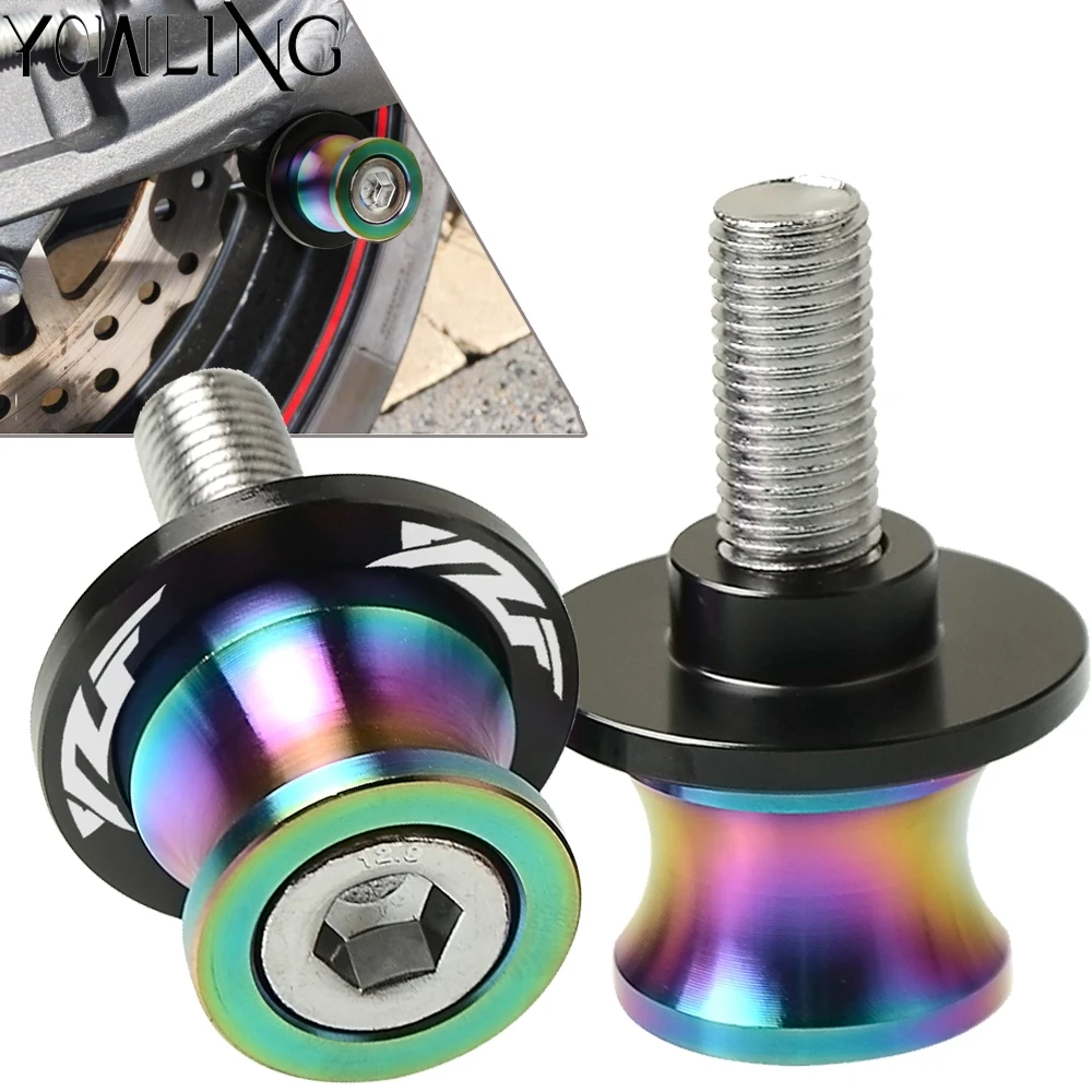 M6 Поворотная педаль винты мотоцикл поворотники для трубных узлов Слайдеры YAMAHA YZF