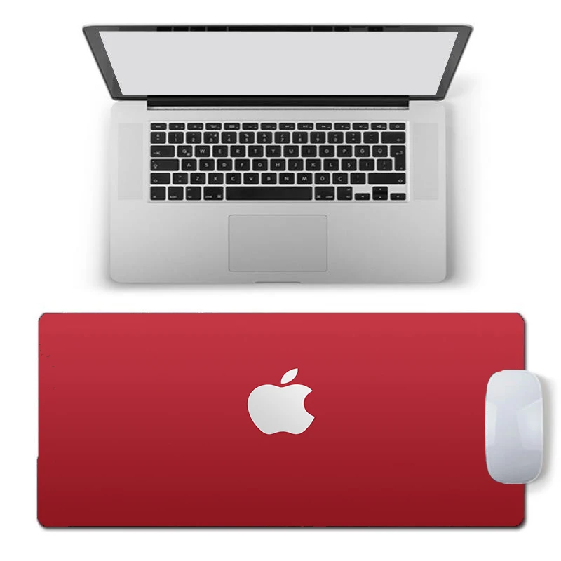 

Apple Logo Large Mouse Pad Persian Carpet Laptop Pc Gamer Keyboard Mousepad Edge White Tassel Rubber Table Mat for Pet