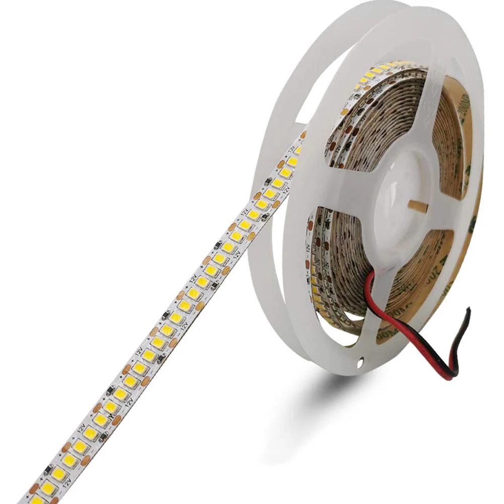 Фото Светодиодный полосы светильник DC 5V 12V 24V SMD 2835 240 светодиодный s/М 5 м белый лента не Светодиодный полосы светильник DC 5V 12V 24V SMD 2835 240 светодиодный s/М 5 м белый лента не