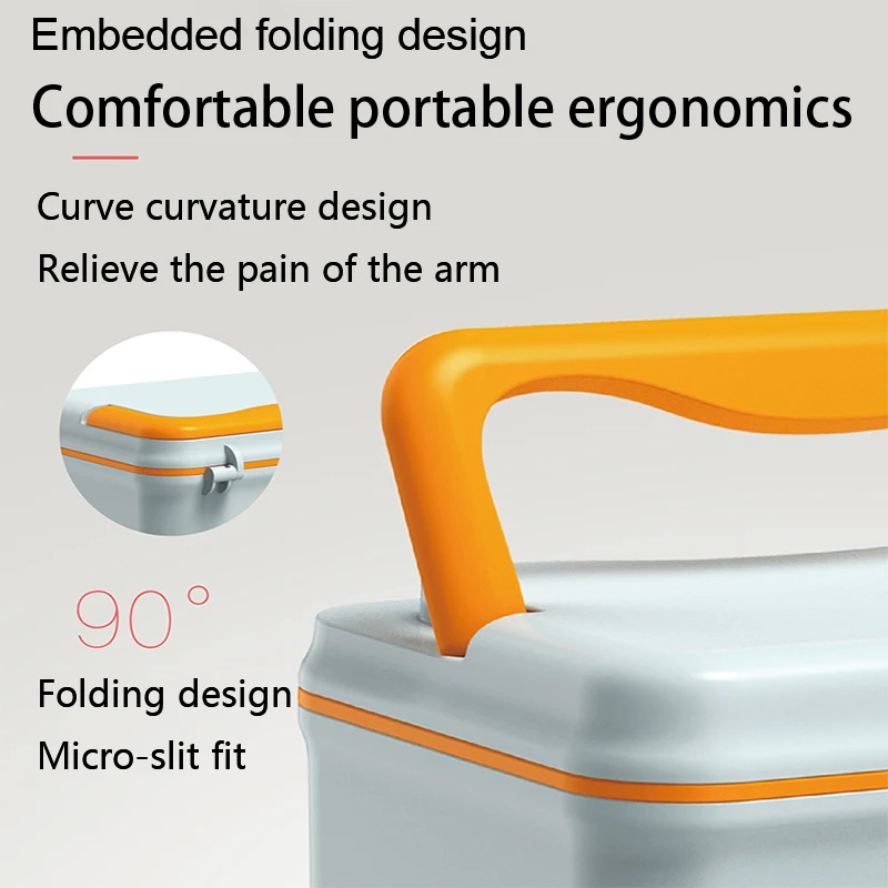 Мини-медицинская коробка 3 цветов медицинский чемодан пластиковая медицинская