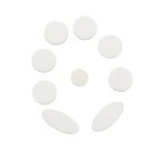 Комплект из 9 Кнопок белого цвета для саксофона, саксофона