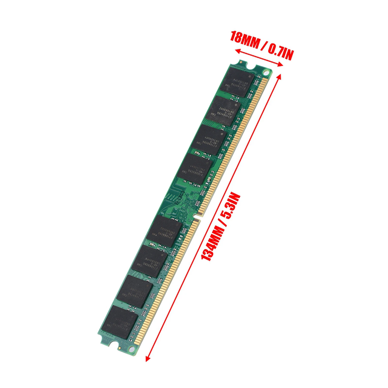 DDR2 PC2-5300 667 МГц 2G Ёмкость крой подходит для ежедневного чтения и записи памяти
