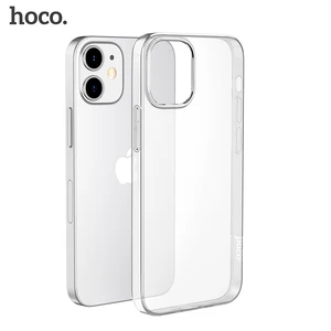 Мягкий прозрачный чехол HOCO для iPhone 13, 12, 13 Pro Max, ультратонкий защитный чехол из ТПУ для iPhone 13, 12 mini