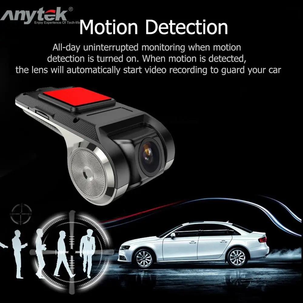 Автомобильная мини камера anyket X28 Видеорегистраторы для автомобилей Камера видео