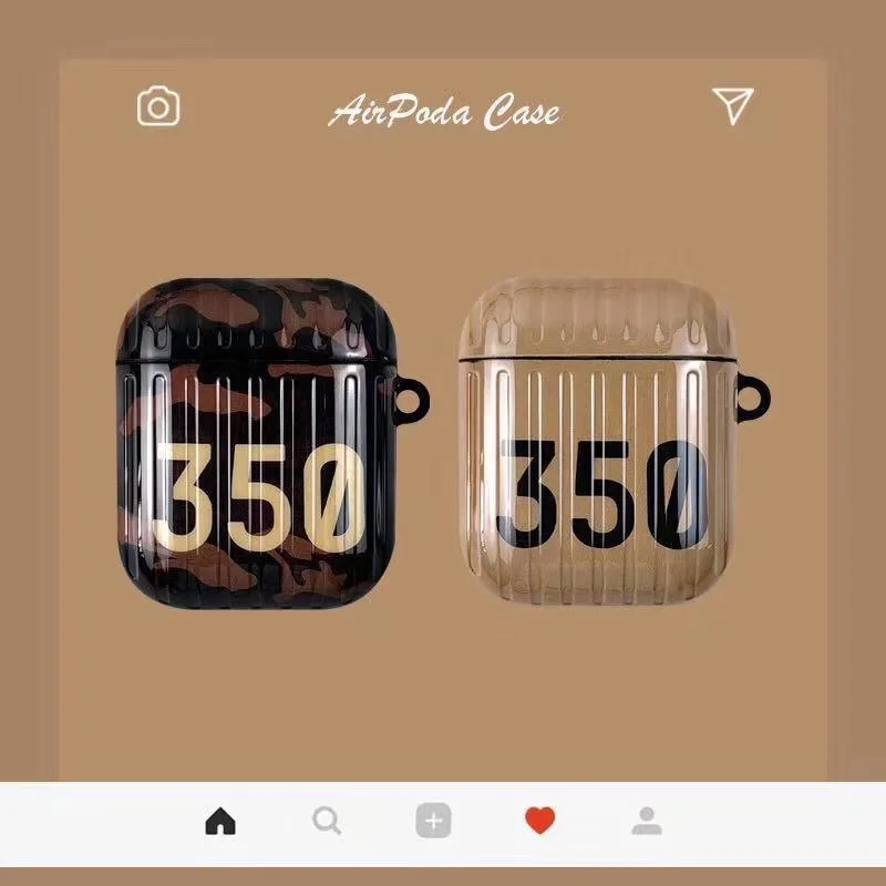 Роскошный беспроводной чехол с bluetooth гарнитурой для Airpods 3 2 1 pro Kanye Omari West Trend 350
