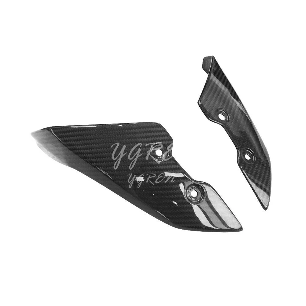 

for Yamaha MT10 2016 2017 2018 Windscreen Side Panel Fairing Black Pre-Preg 3K Twill Real Carbon Fiber