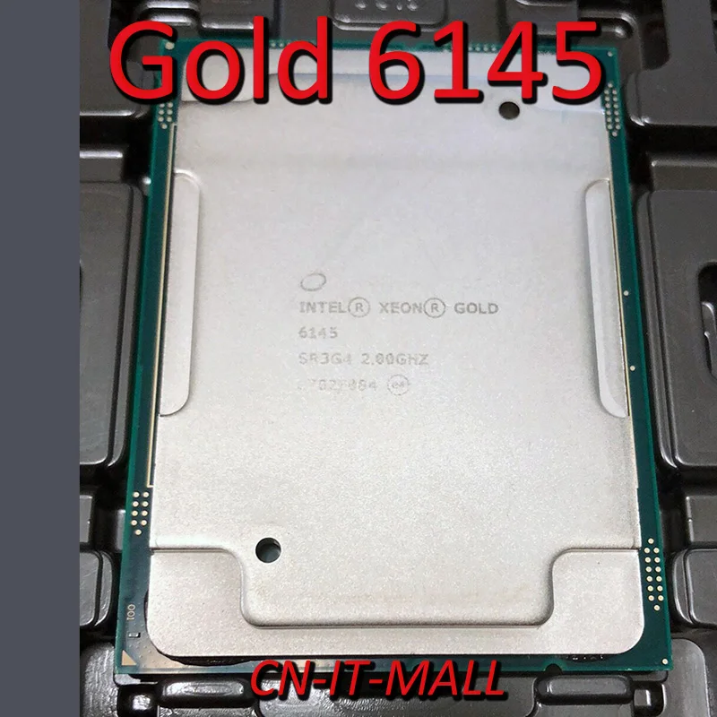 

Pulled Xeon Gold 6145 Server cpu 2.0G 20Core 40Thread LGA3647 Processor