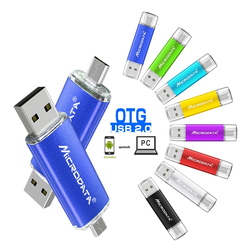 OTG флэш накопитель 16 ГБ 32 64 128 Usb для смартфона/планшета/ПК|USB флэш-накопители| |
