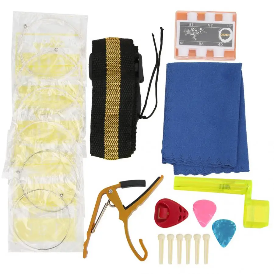 Аксессуары для музыкальных инструментов комплект каподастр|Детали и аксессуары