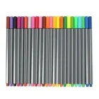 Ручка-маркер для рисования манга, 24 цвета, 0,4 мм, ассорти чернил на водной основе